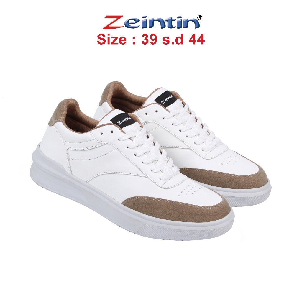 Zeintin - Sepatu Sneakers Pria Sport Putih Sepatu Pria Original Zeintin IR-BL