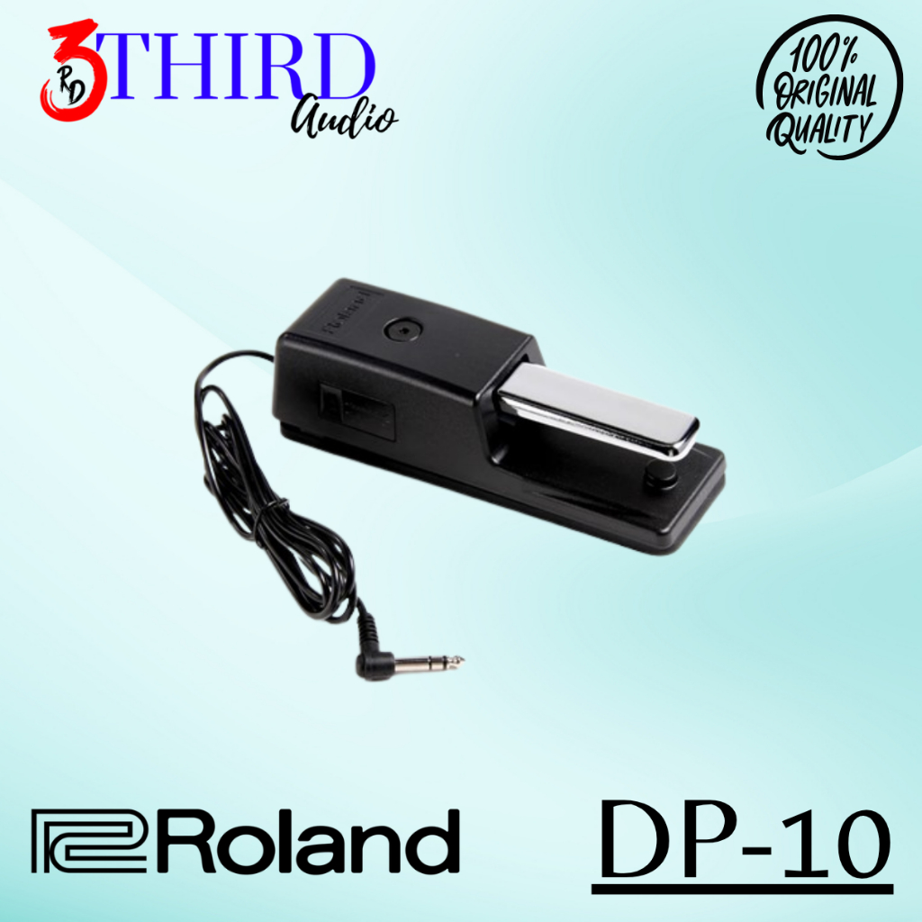 Roland DP10 Sustain Pedal Piano Keyboard Roland DP-10