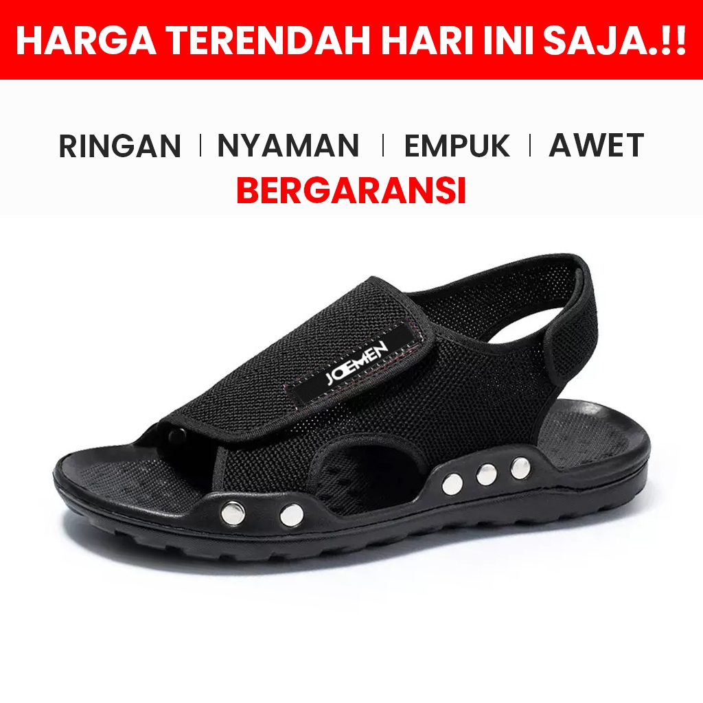 Sendal Pria Wanita Original 100% Joemen Sandal Cowok Cewek Kasual Casual Slop Sandal Gunung S 24