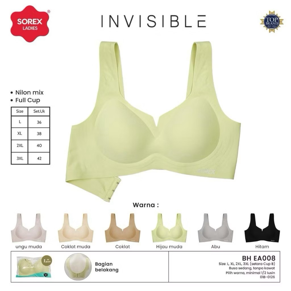 BRA SEAMLESS SOREX EA008