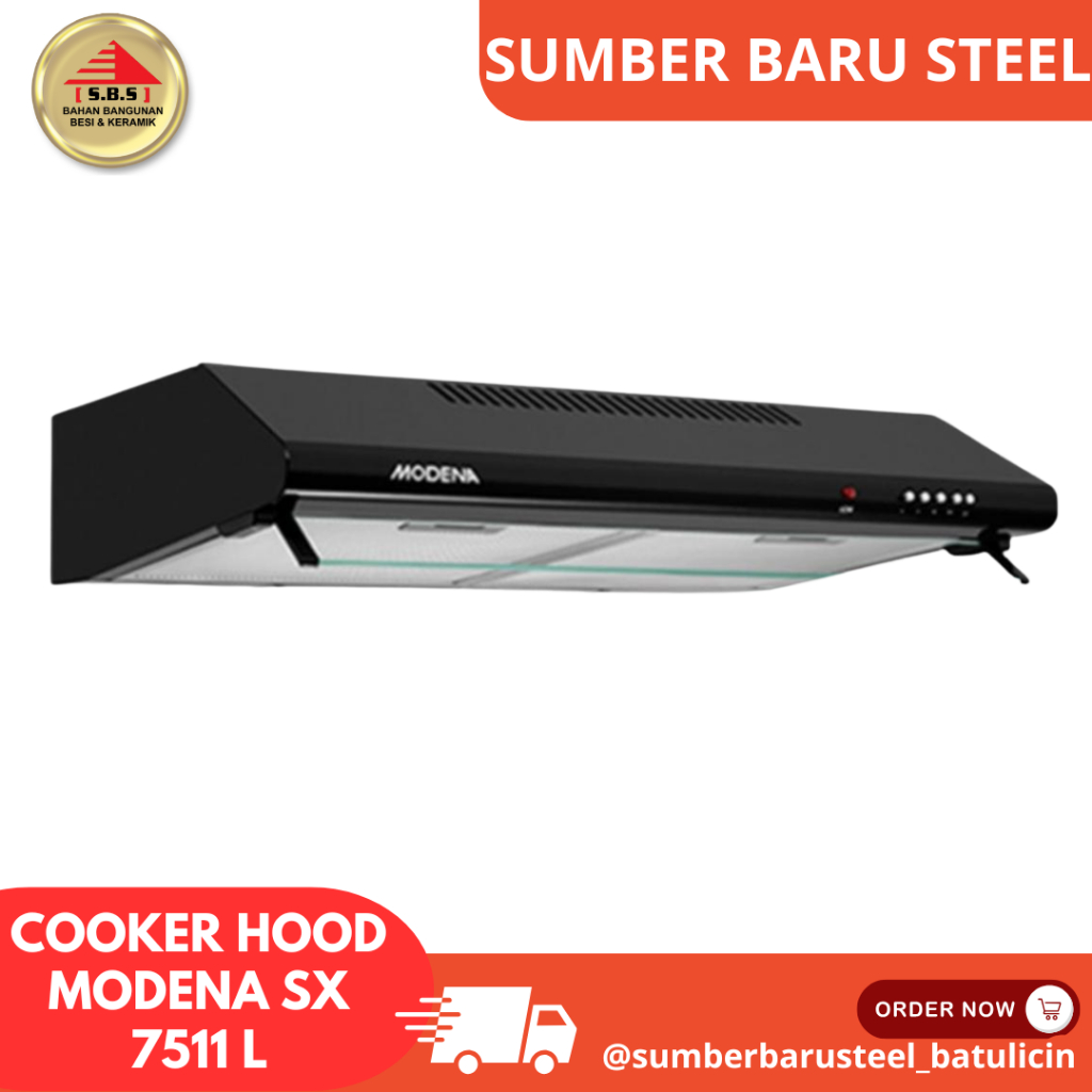 COOKER HOOD MODENA SX 7511 L