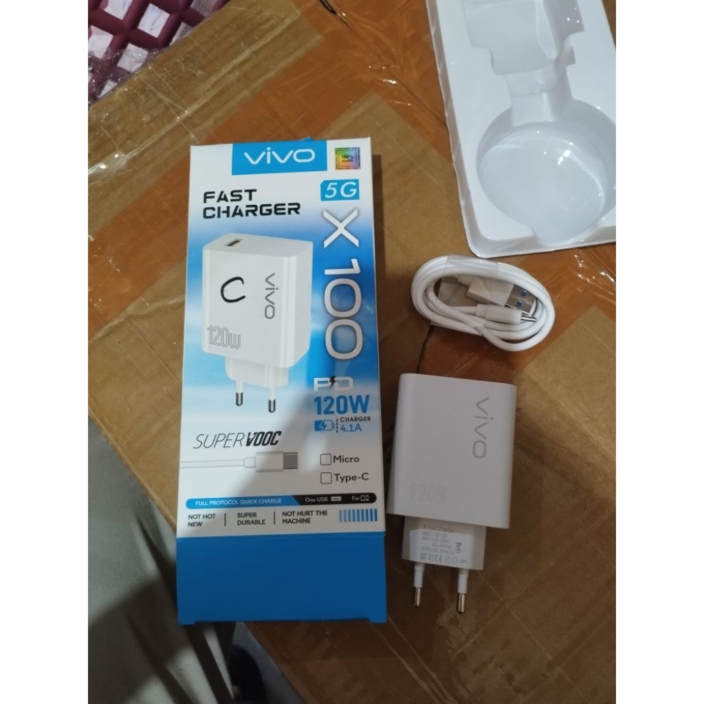 charger Vivo x100 120watt