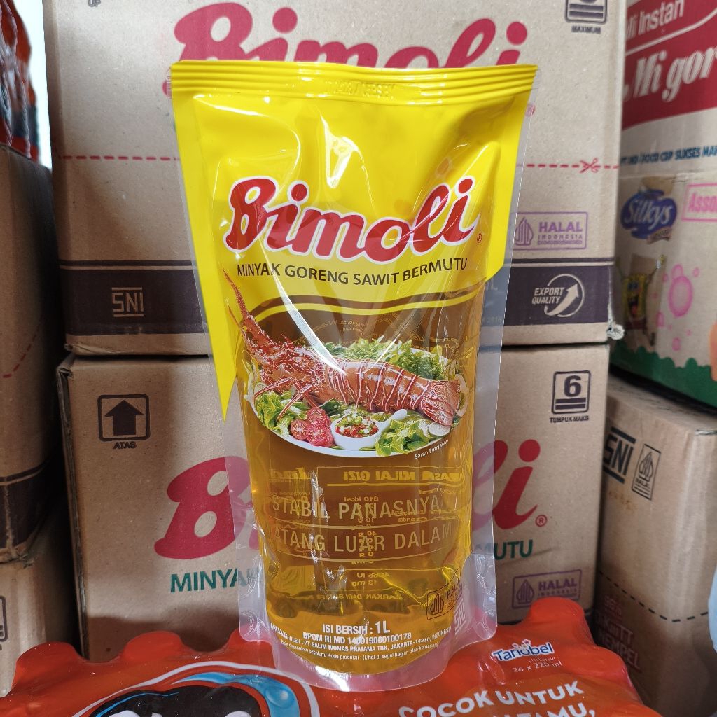 Bimoli Minyak Goreng 1 Liter Karton isi 12