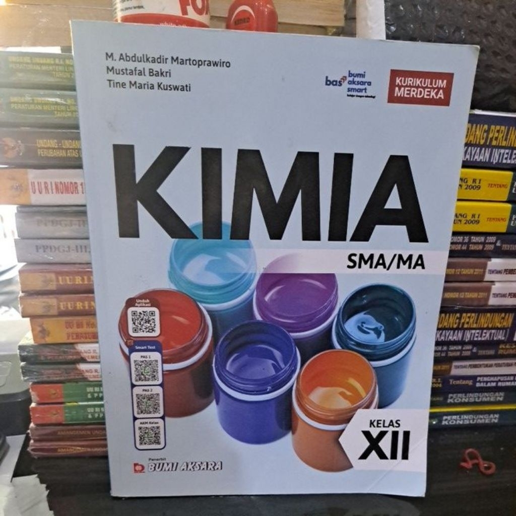 kimia kelas 3 SMA kurikulum Merdeka penerbit Bumi Aksara