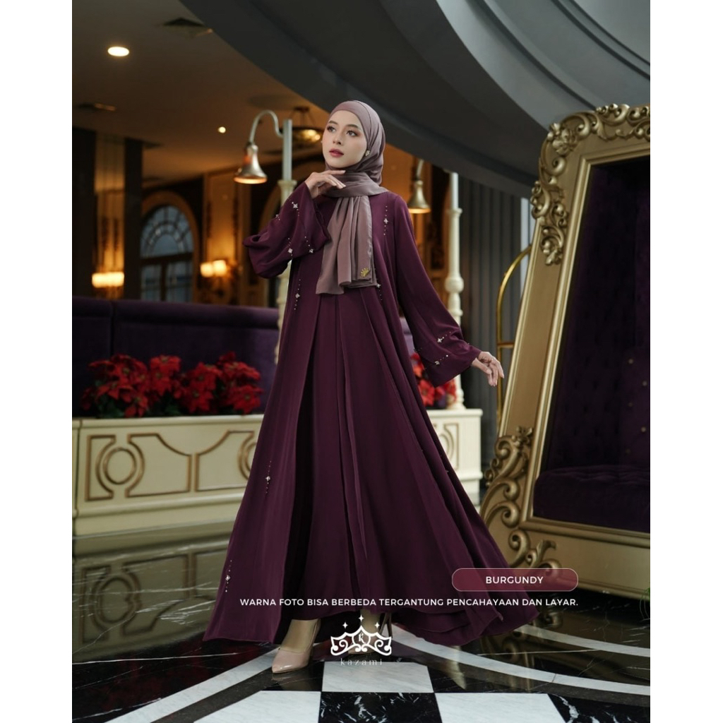 FREE PASHMINA ABAYA LUBNA BY KAZAMI STORE (ORI)