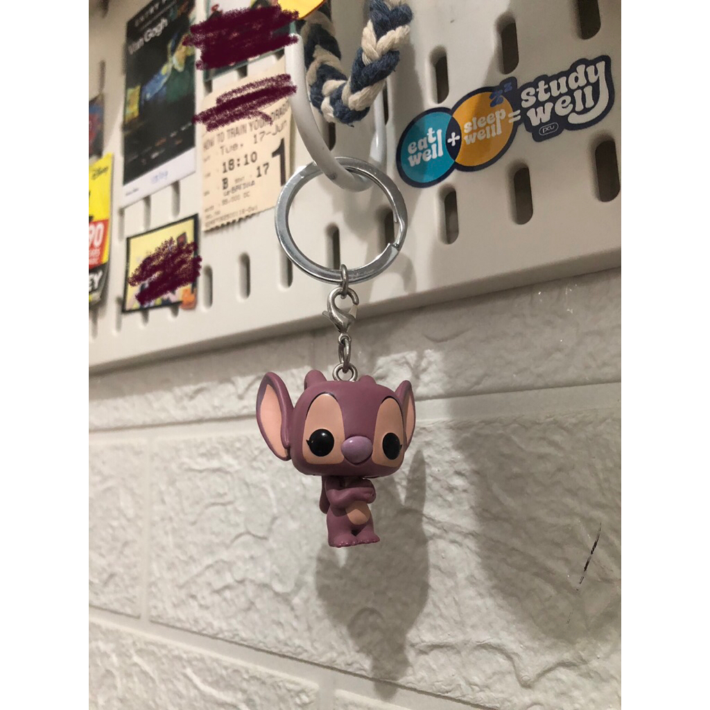 ANGEL LILO FUNKO KEYCHAIN