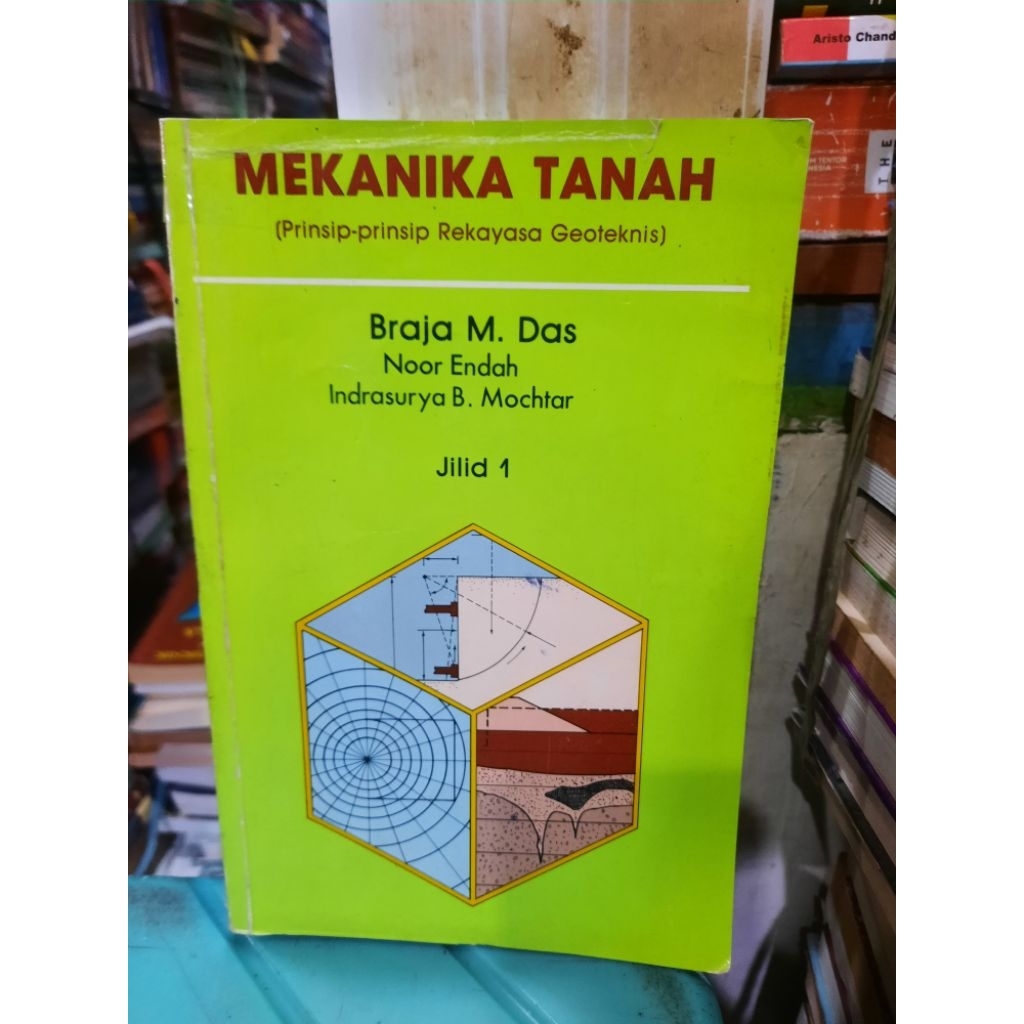 BUKU ORIGINAL SECOND: MEKANIKA TANAH JILID 1 OLEH BRAJA M DAS