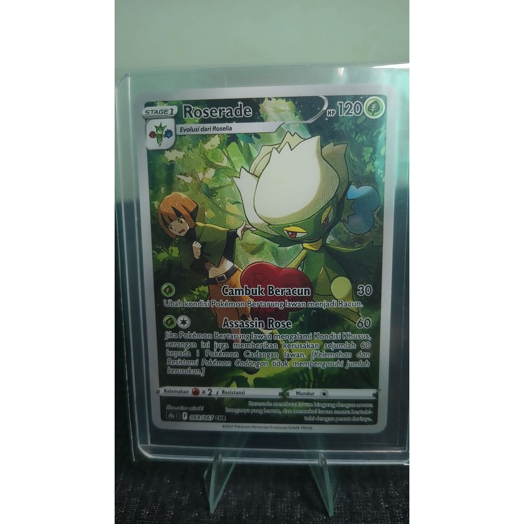 Roserade chr indo pokemon tcg