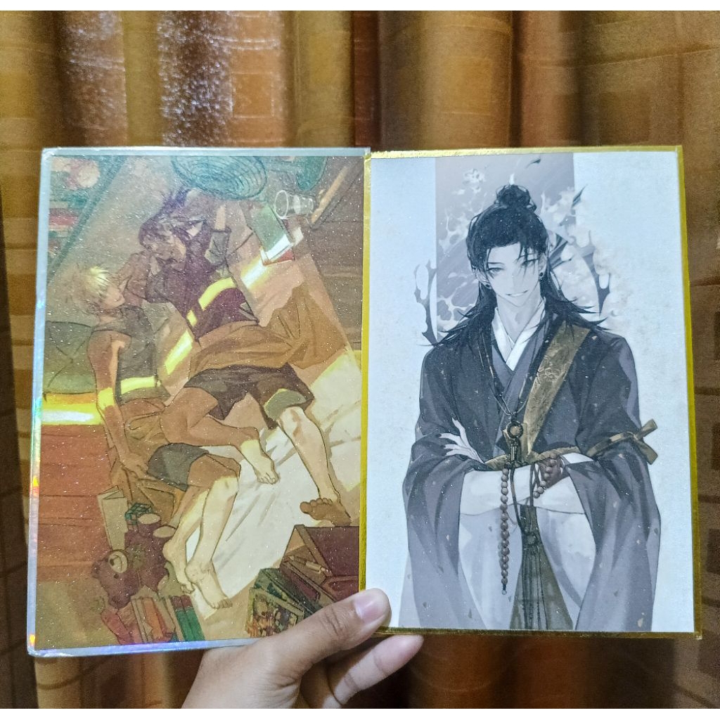 Shikishi jujutsu Kaisen fanmerch gojo geto