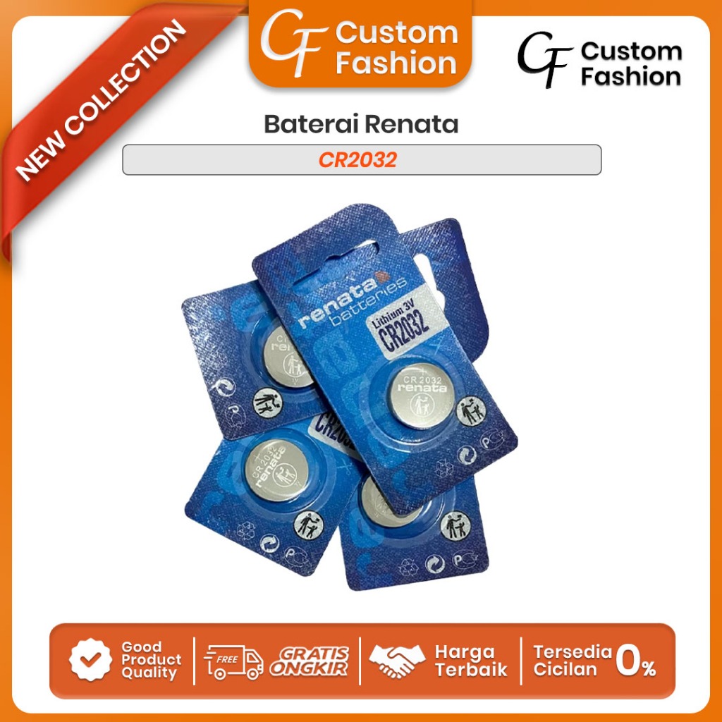 Baterai RENATA CR2032 CR 2032 Battery RENATA CR2032 CR 2032 Batre RENATA CR2032 CR 2032