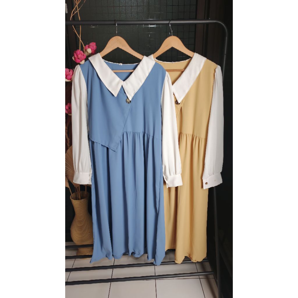 Ma&i Collection - Candy Teen Dress Midi dress cotton combed mix ceruty