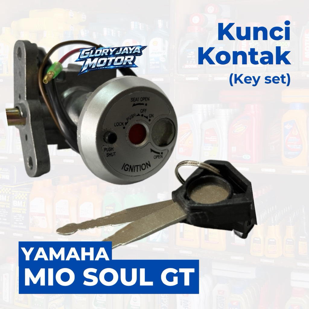 KUNCI KONTAK KEY SET MOTOR YAMAHA SOUL GT 115 / MIO J ORI