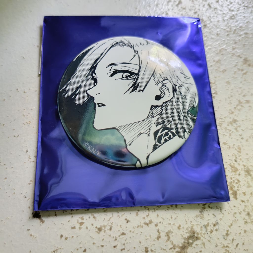 Pin / Badge Kaiser Side Face Exhibition Blue Loc