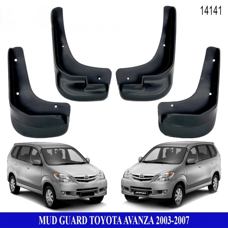 Mud Guard Toyota Avanza Daihatsu Xenia Lama 2004-2007 - Kepet Roda Avanza Xenia