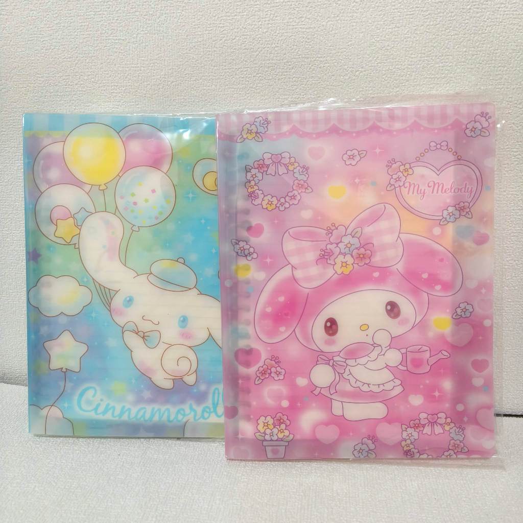 Binder Lucu Cinamon A5 20 Holes / Buku Catatan Binder Map Lucu Ring