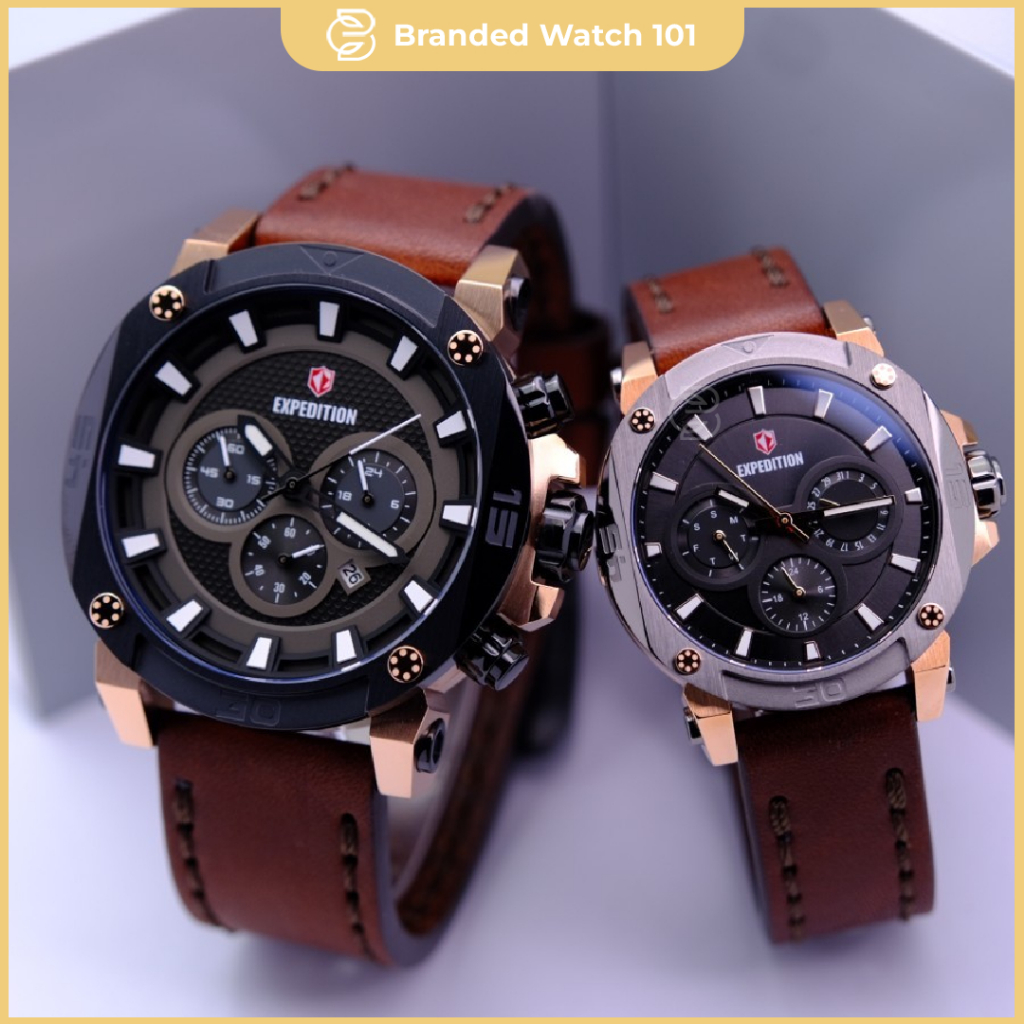 ORIGINAL Jam Tangan Pria & Wanita Expedition E 6606 / E6606 / 6606 Garansi Resmi 1 Tahun.