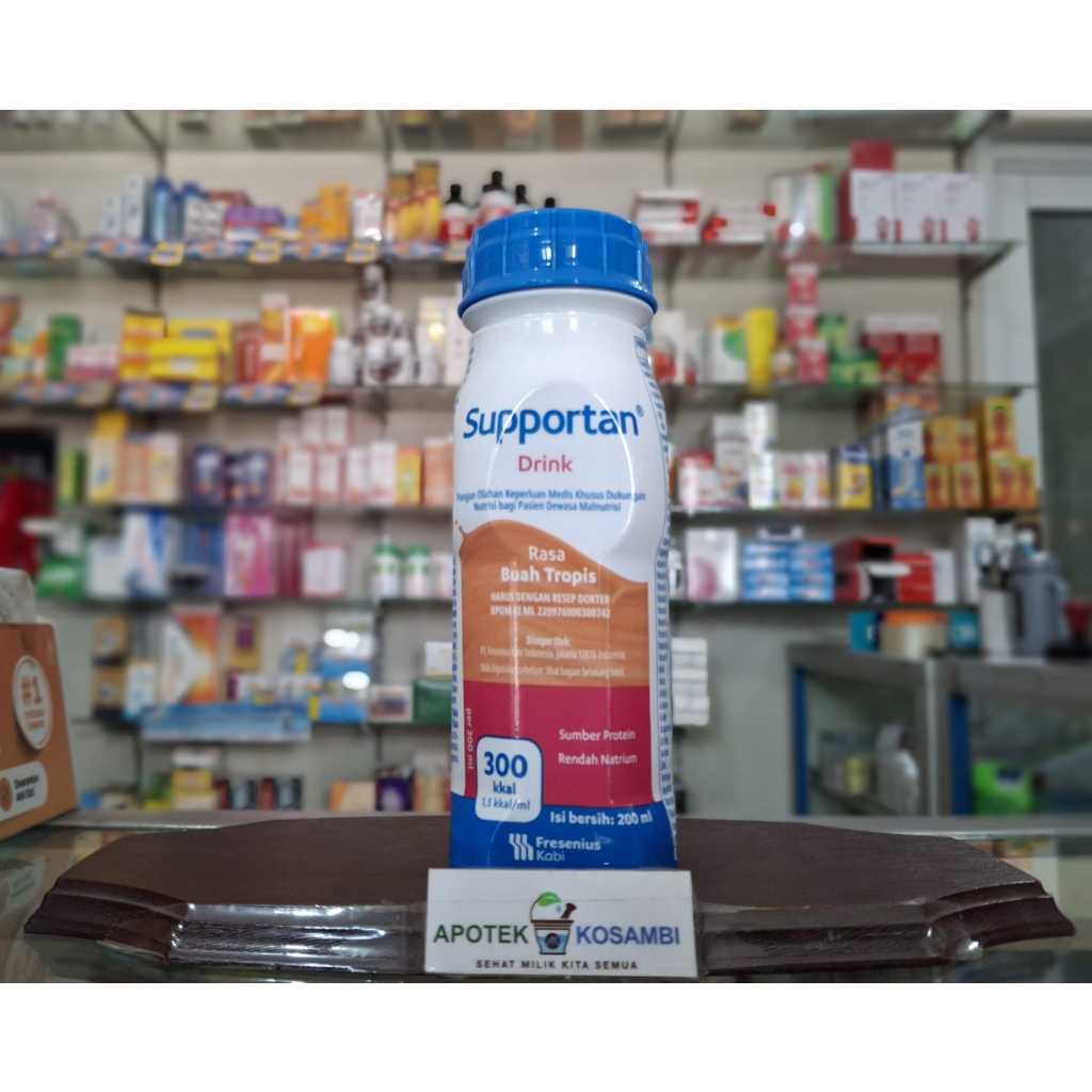 SUPPORTAN DRINK TROPICAL FRUITS 200 ML 1 BOTOL