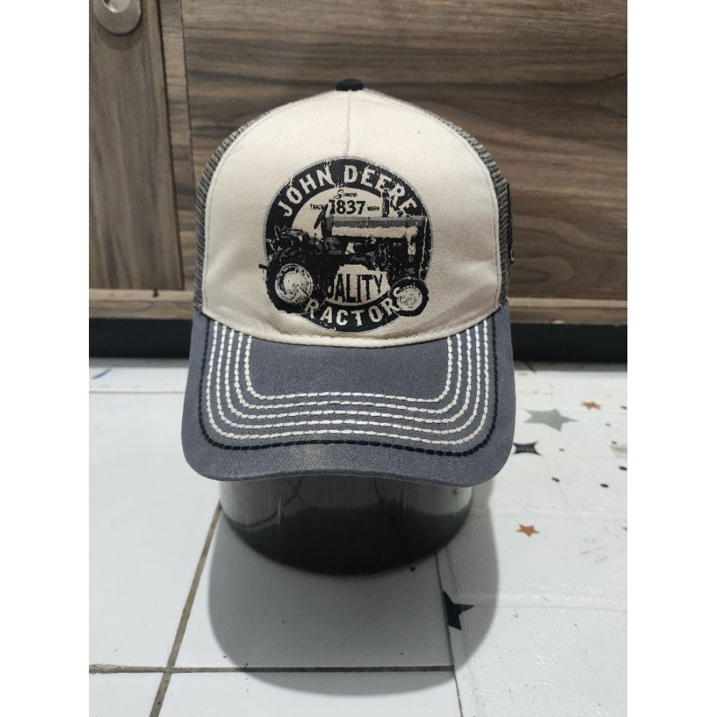 John Deere topi john deere jaring trucker original full tag