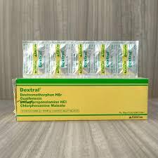 DEXTRAL Strip 10 Kaplet Meredakan Batuk Pilek Obat Flu