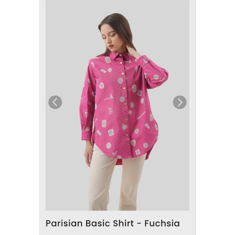 benang jarum emily parisian shirt