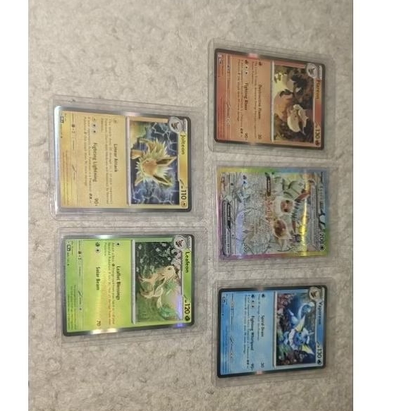 KARTU CARD POKEMON EEVEE SAR ORIGINAL JUAL SATU SET