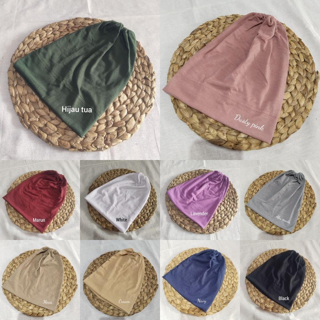 Ciput Arab Kaos kerut belakang