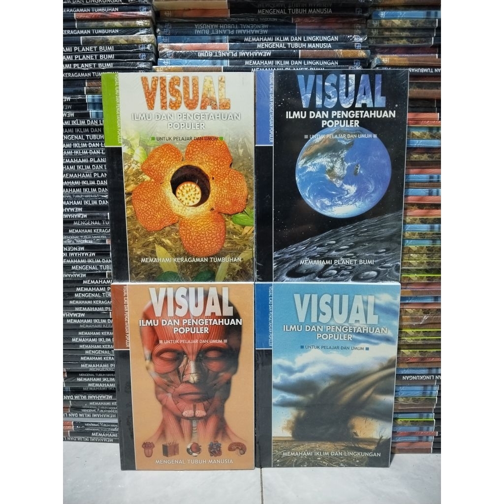 SATU PAKET BUKU ILMU PENGETAHUAN VISUAL ILMU DAN PENGETAHUAN POPULER
