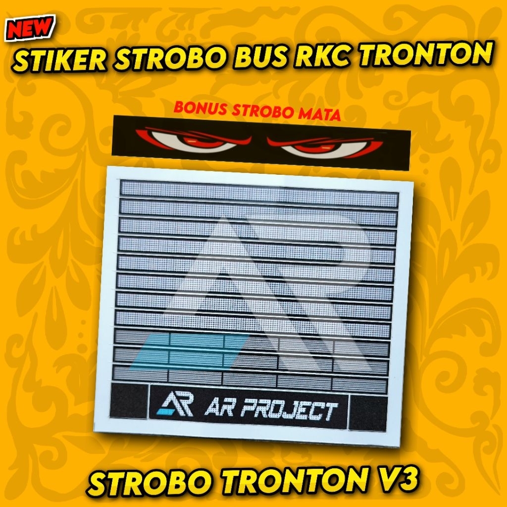 stiker strobo bus rkc tronton free strobo mata