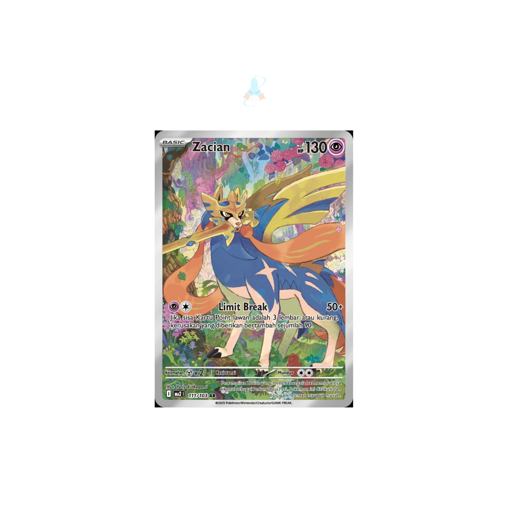 Zacian AR | Kobaran Biru | Bahasa Indonesia | Mint
