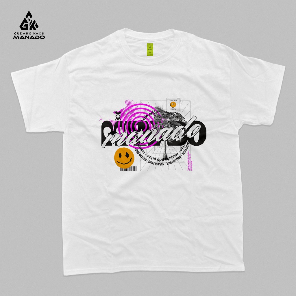 MANADO - Kaos Manado Cotton Combed 24s