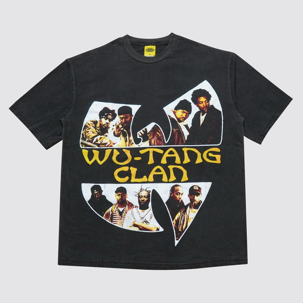 Tshirt Cls Oversize WU-TANG Clan Faded Wash Katun