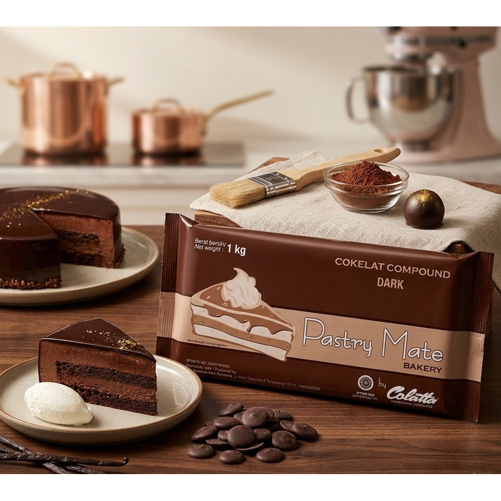 Colatta Pastry Mate Dark Bakery ( 1KG )