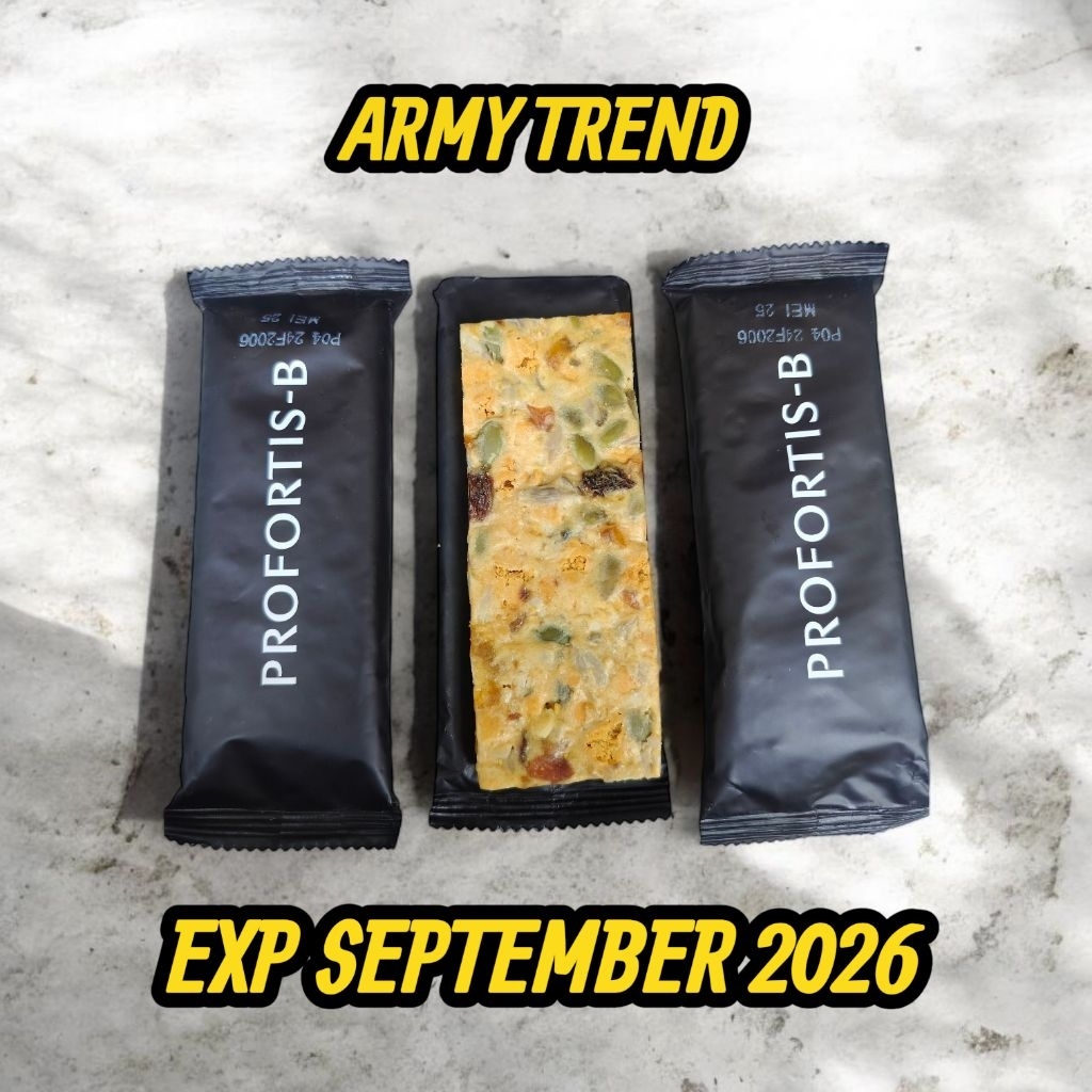 promo RANSUM BISCUIT PROFORTIS-B TNI TERBARU 2026 / PROFORTIS COOKIES KUE BISCUIT OATBAR SNACK