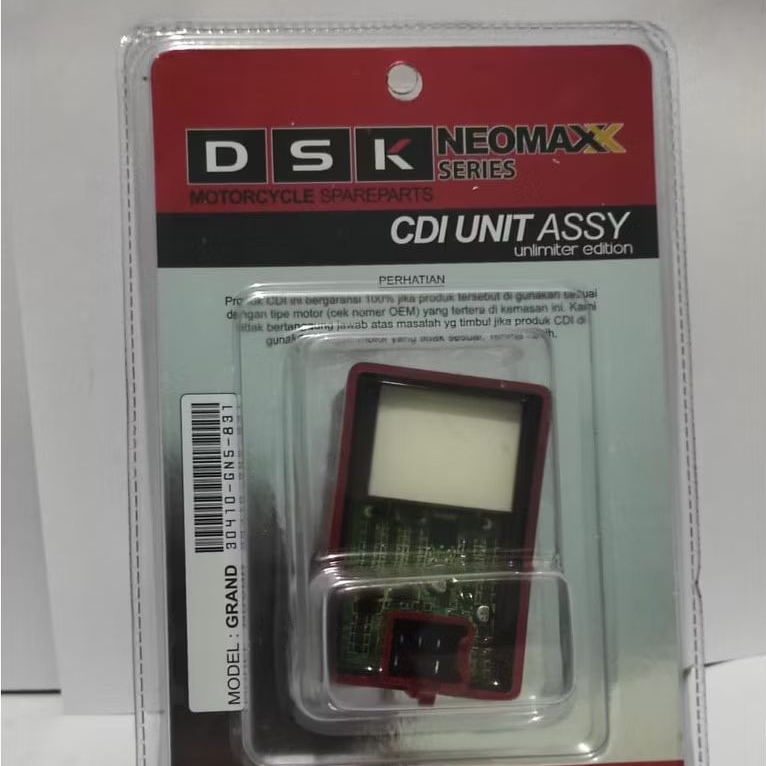 CDI RACING GRAND SUPRA DSK NEOMAX/CDI UNIT PENGAPIAN GRAND DSK