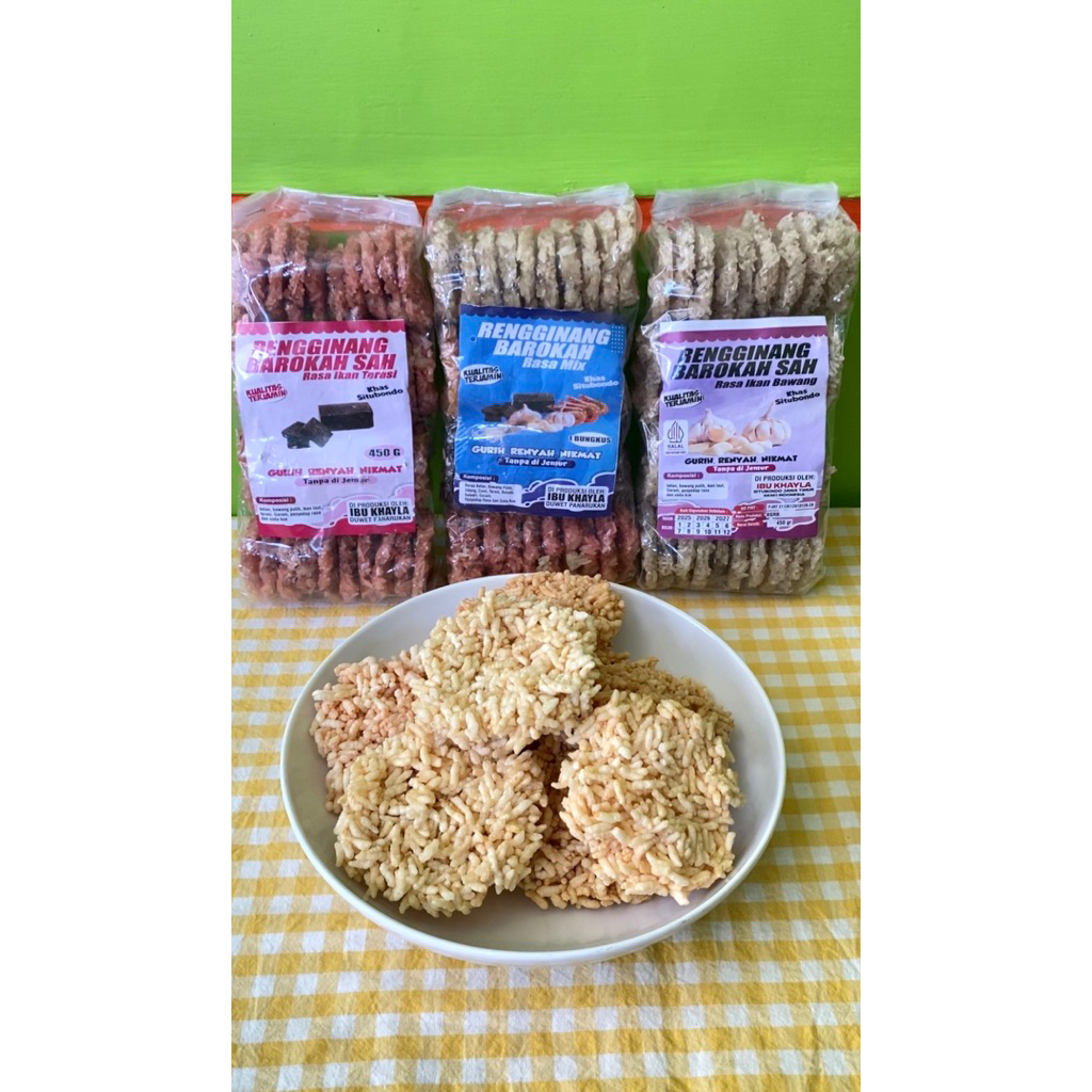 Rengginang Situbondo Barokah Ibu Khayla - Gepeng