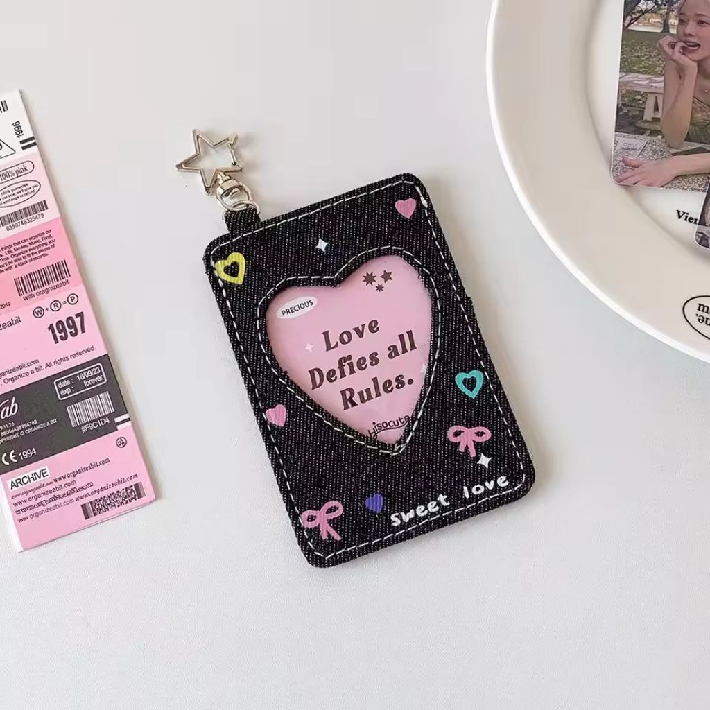 Card Photocard Holder Cahol Denim by HISOCUTE