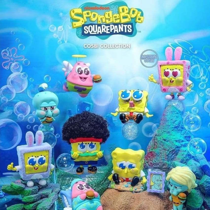 SpongeBob SquarePants Squidward Nickelodeon Cosbi Collection Figure Blind Box Figure Hot Toys