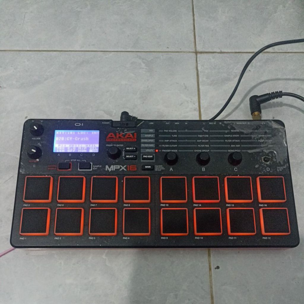 akai mpx 16