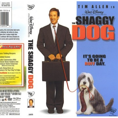 Kaset Film The Shaggy Dog Drama Comedy