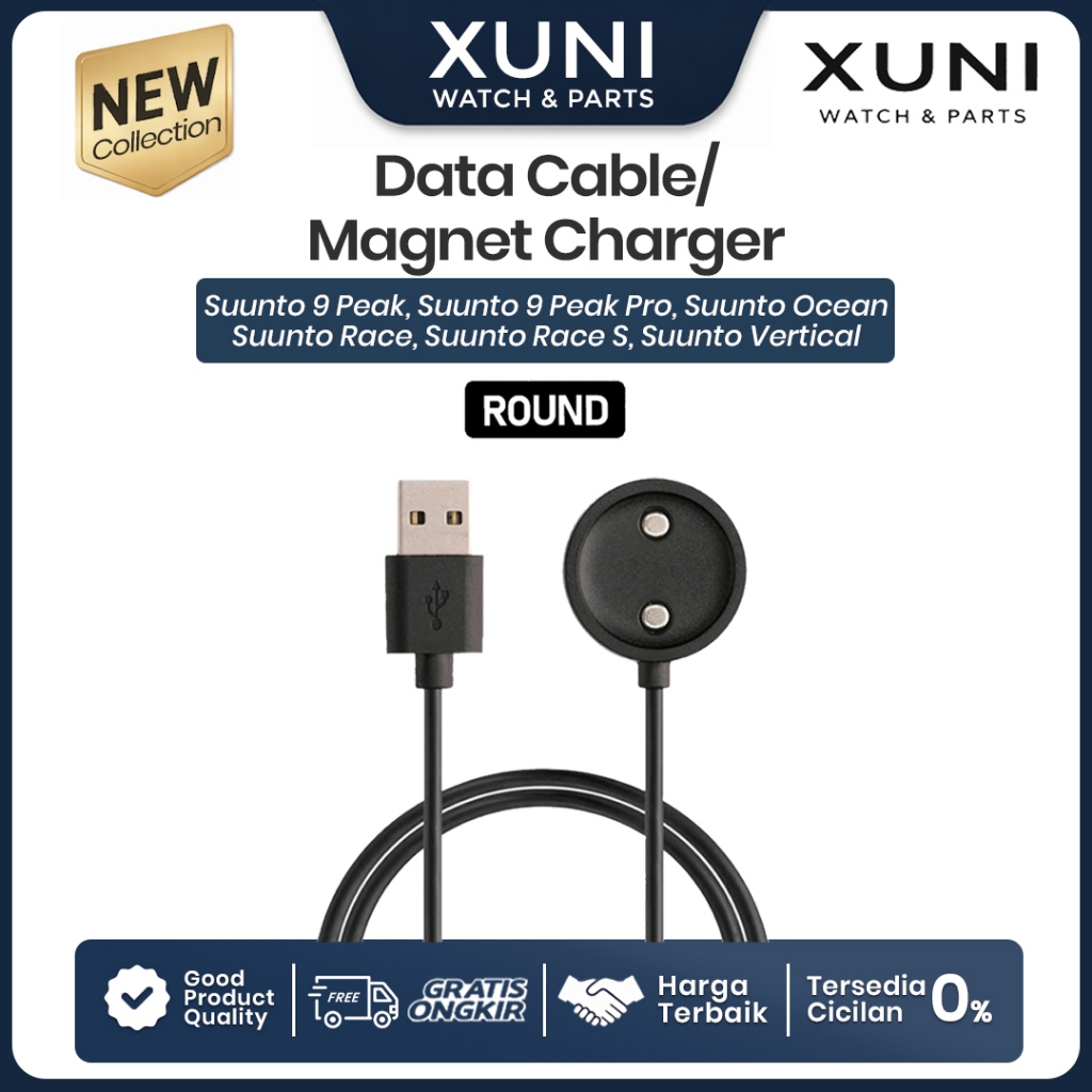 Kabel Data Kabel Charger Charging Cable Type MAGNET Suunto 9 Peak Pro Ocean Race S Vertical