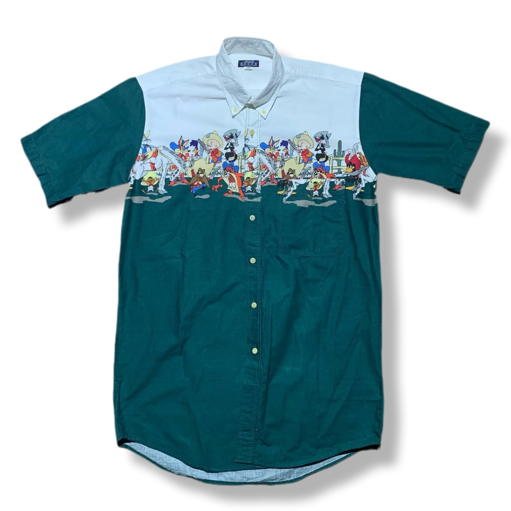 VINTAGE WARNER BROS LOONEY TUNES SHIRT | KEMEJA | JS