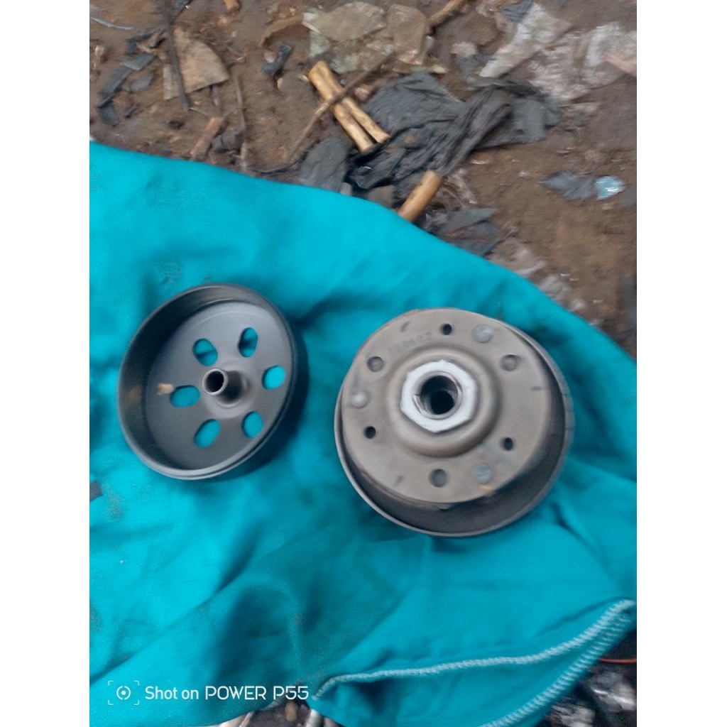 set pully belakang ORI copotan Vario 110 pnp techno