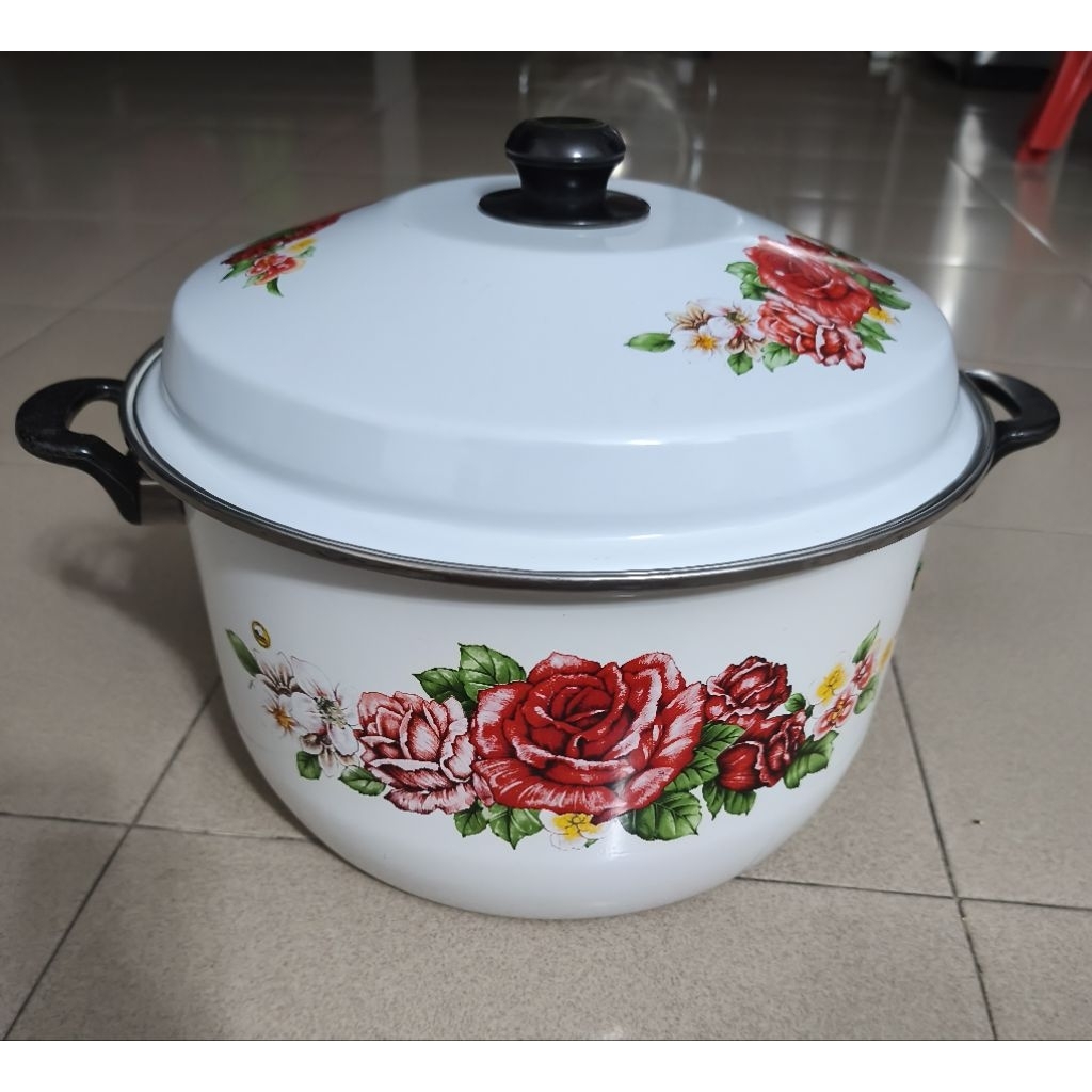 Panci Enamel 5 liter Jumbo
