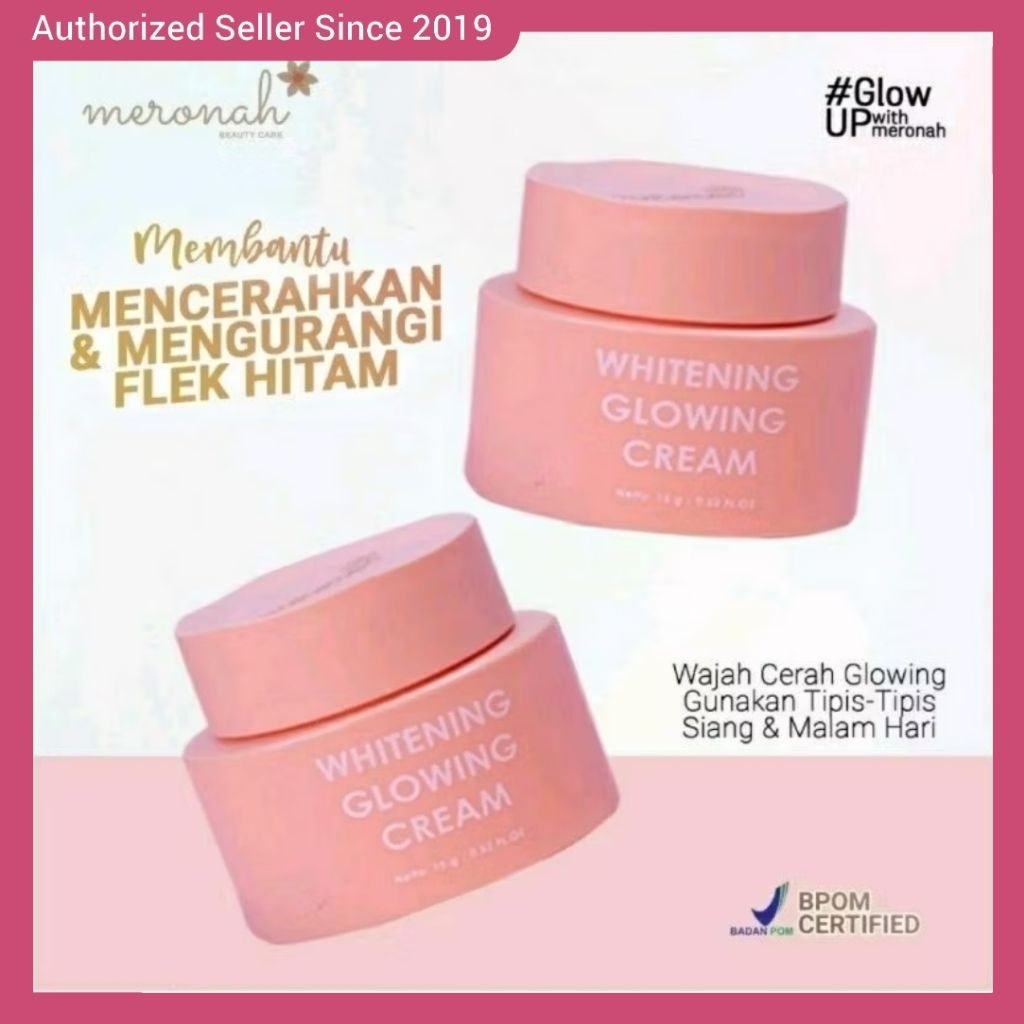 Meronah Beauty Glowing Cream Whitening