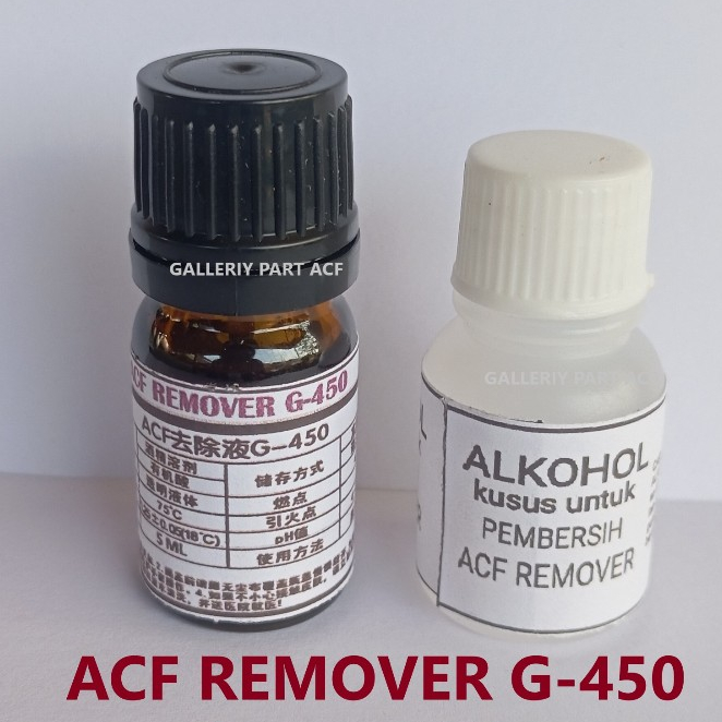 ACF REMOVER cairan perontok lem cof tab bonding fleksibel lcd untuk perbaikan lcd tv hp laptop