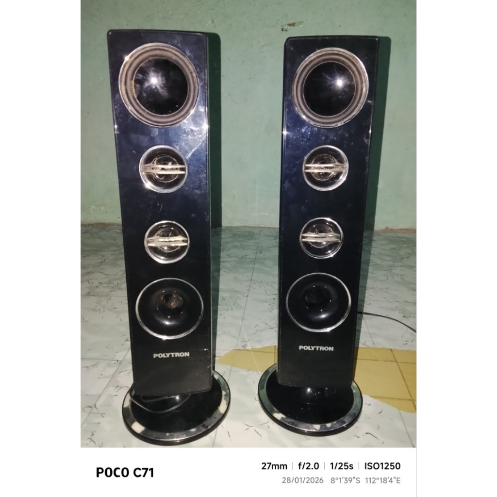 Speaker pasif TV led Polytron 24-32 inch second