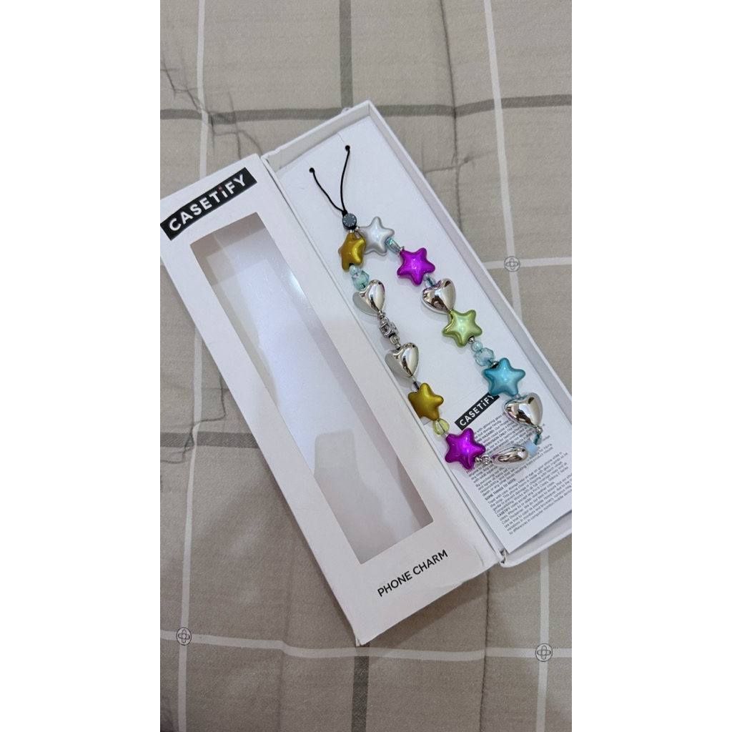 CASETIFY PHONE CHARM WRIST STRAP NEW