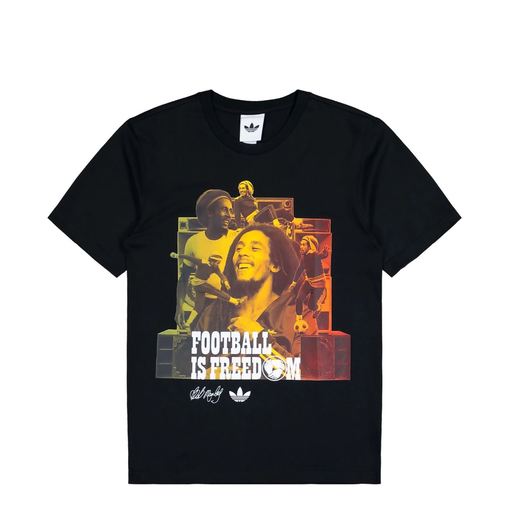 Adidas Bob Marley T-shirt Black KD2417 Original (100% Authentic)
