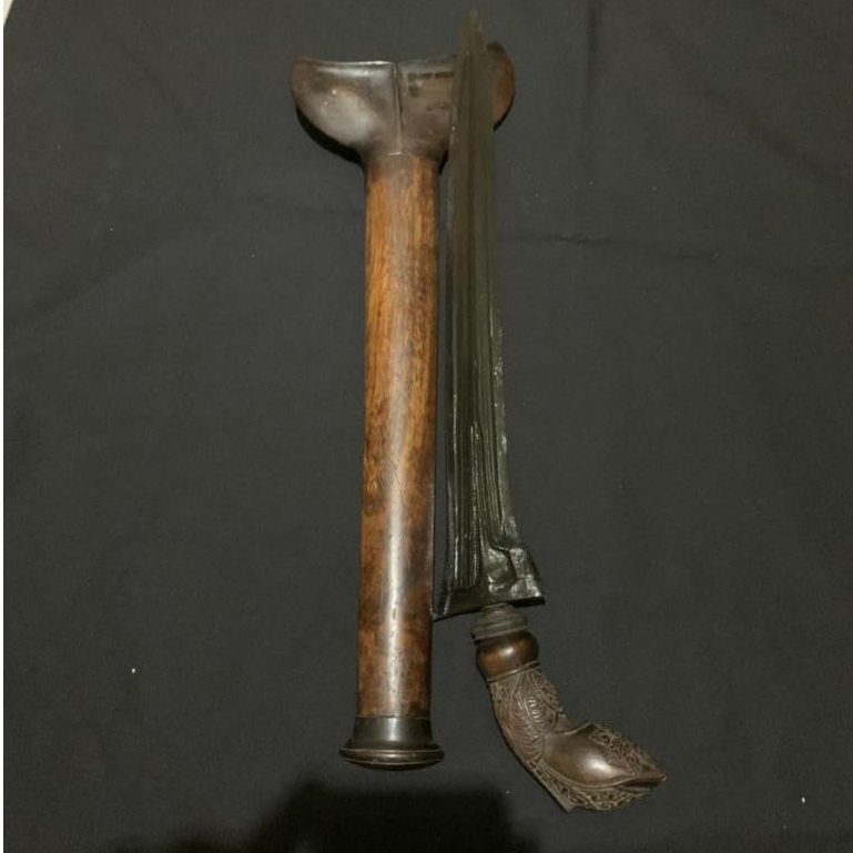 Keris Spokal Pamor Keleng (atau Kelengan) dari Era Bugis | KRS17