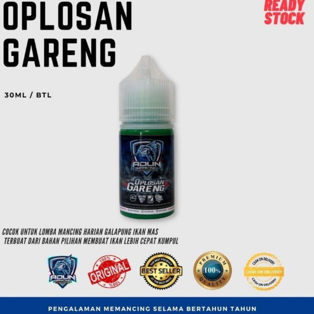 Essen oplosan gareng adun mancing - essen ikan mas adun mancing